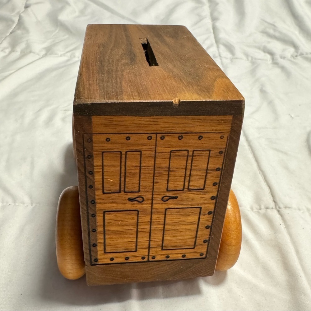 1979 The Arizona Bank Vintage Wooden Truck Toystalgia Inc Kids Decor Collectible - Picture 8 of 12